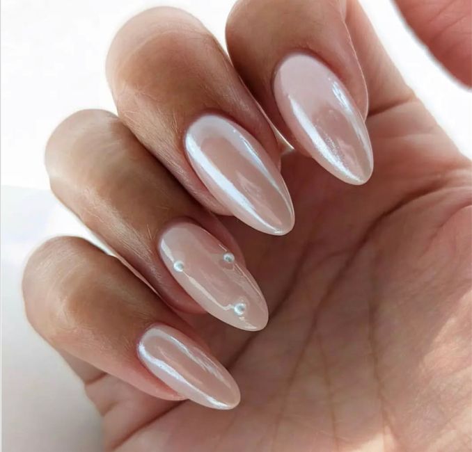 Uñas de novia con estilo para primavera 19