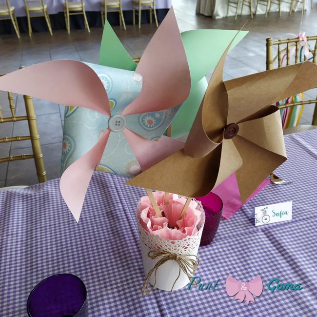 Centros de mesa para niños 👦 👧 8