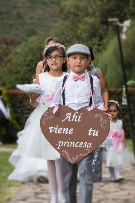 Niños en las bodas 3