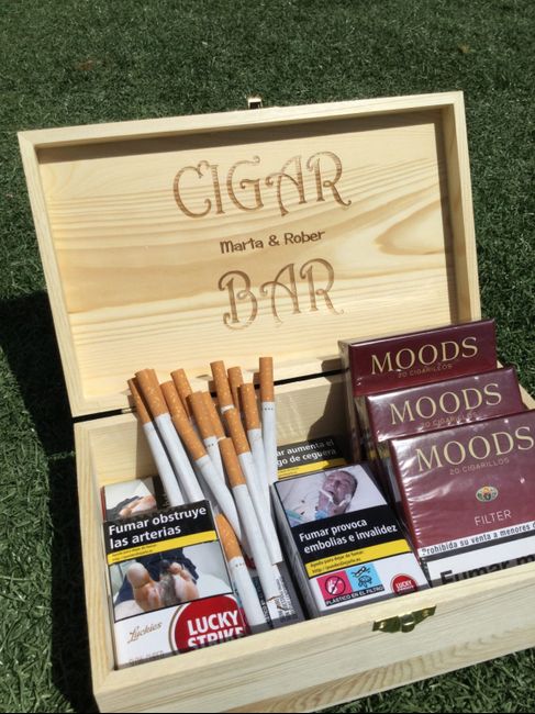 Cigar bar, tiene cabida en tu boda?? 6