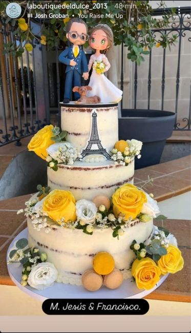 Tartas nupciales diferentes 1