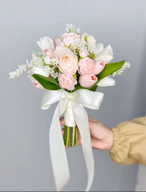 Ramos de novia con tulipanes 2