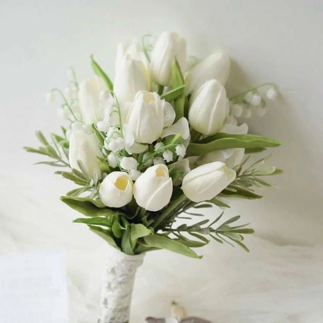 Ramos de novia con tulipanes 3