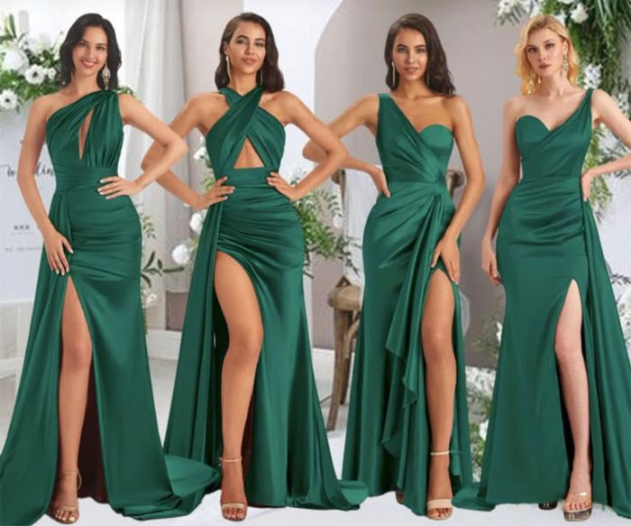 Damas de honor, ¿iguales o diferentes? 3