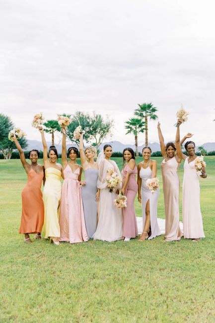 Damas de honor, ¿iguales o diferentes? 6