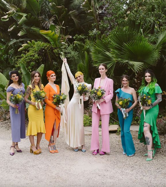 Damas de honor, ¿iguales o diferentes? 7