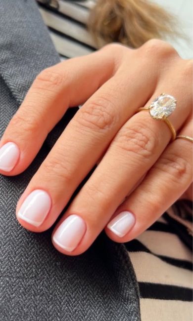 Uñas para novias de verano ☀️ 2
