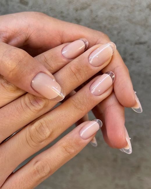 Uñas para novias de verano ☀️ 13