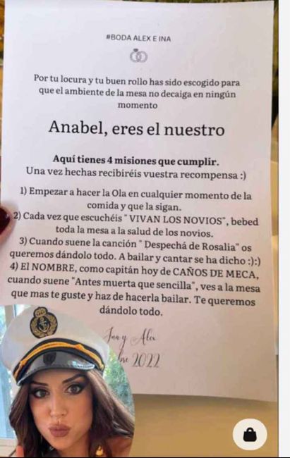 Capitan de mesa con canciones 4
