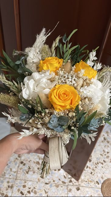 Ramo de flores preservadas 3