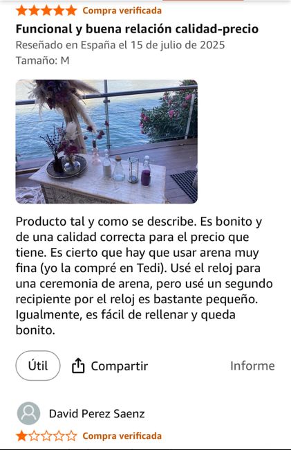 Reloj de arena para ceremonia 1