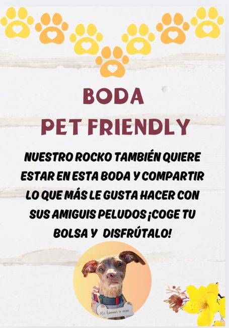 Ideas para incluir a vuestra mascota en la boda 🐾💍 8