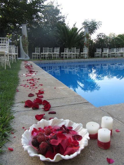 Boda con piscina 5