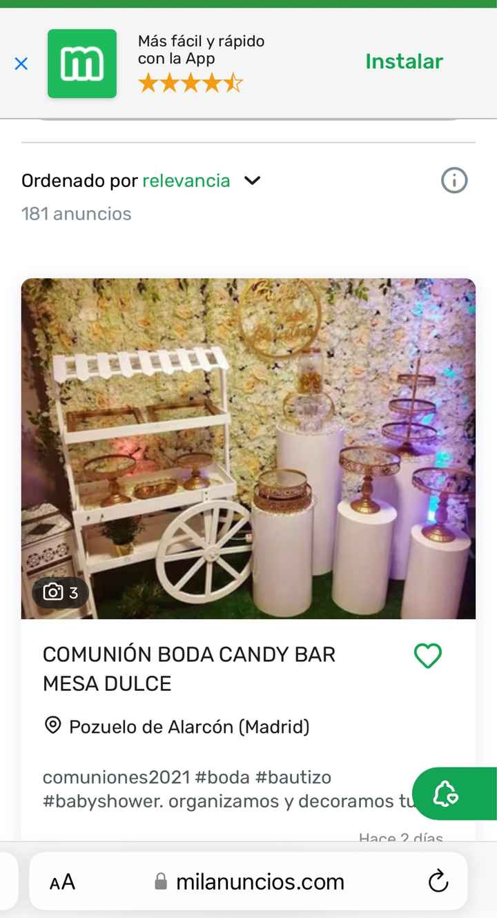 Kiosko candy bar - 1