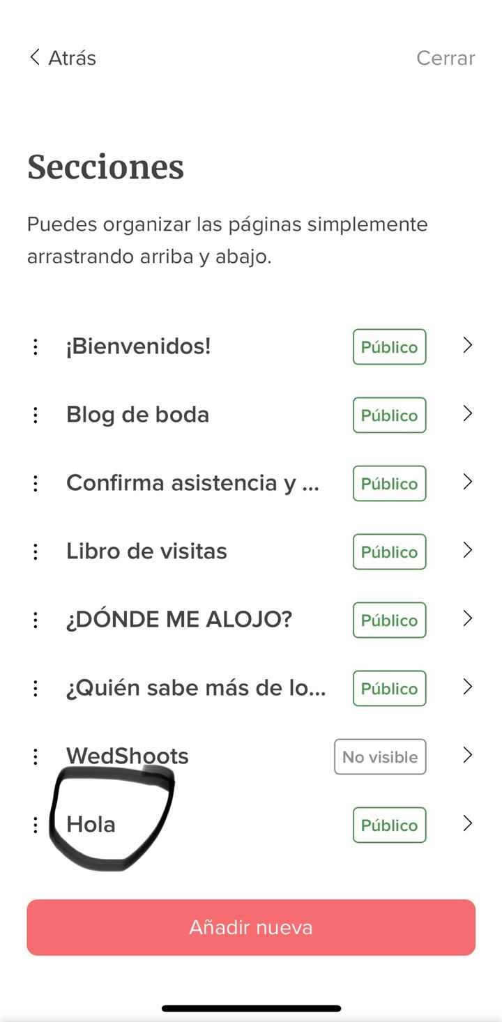 eliminar uno de los eventos - 3