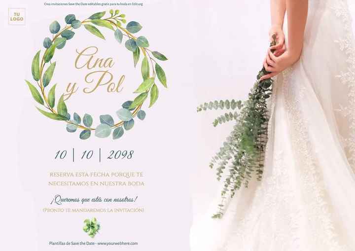 Ideas Save the Date originales - 2