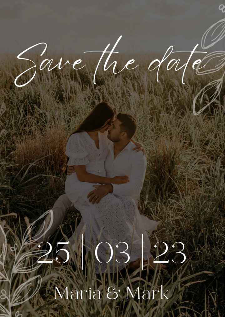 Ideas Save the Date originales - 4