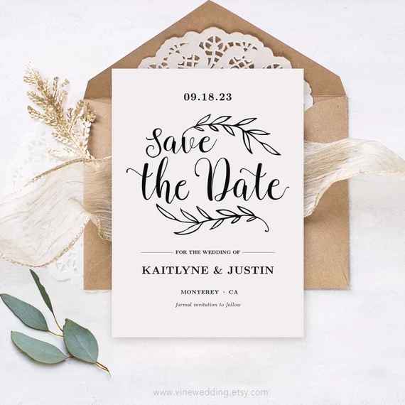 Ideas Save the Date originales - 12