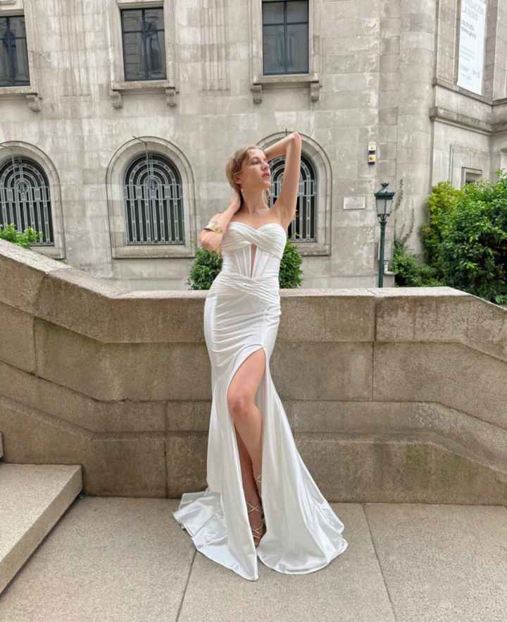 Vestido de novia para fiesta 👰🏻‍♀️ - 6