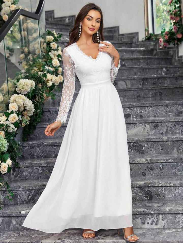Vestido de novia para fiesta 👰🏻‍♀️ - 10