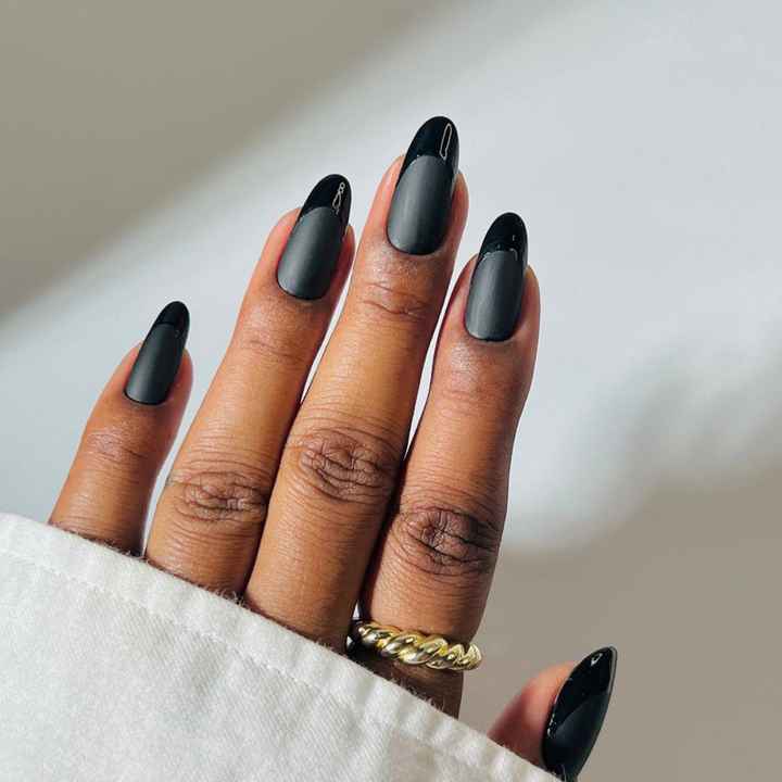 Inspiración uñas novias de invierno ❄️ 💅 - 8