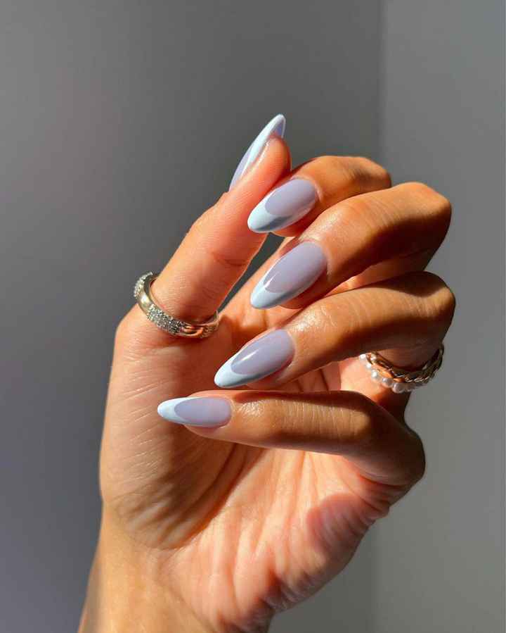 Inspiración uñas novias de invierno ❄️ 💅 - 10