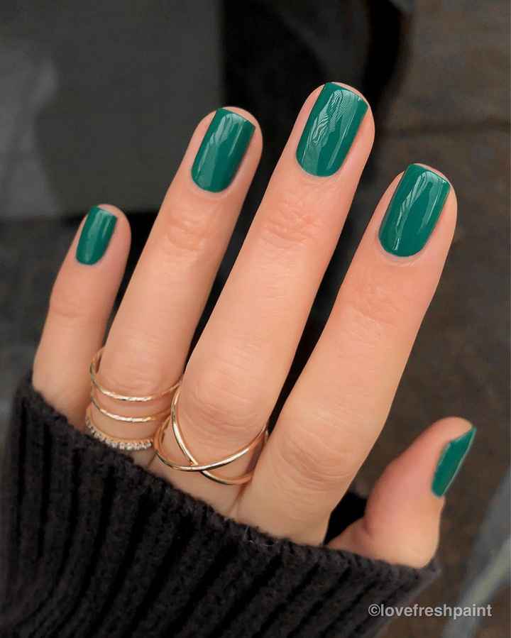 Inspiración uñas novias de invierno ❄️ 💅 - 11