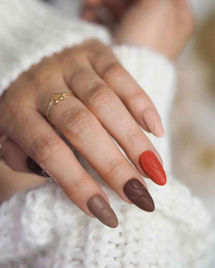 Inspiración uñas novias de invierno ❄️ 💅 - 17