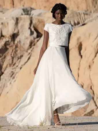 Vestidos de novia dos piezas, ¿te gustan? - 2
