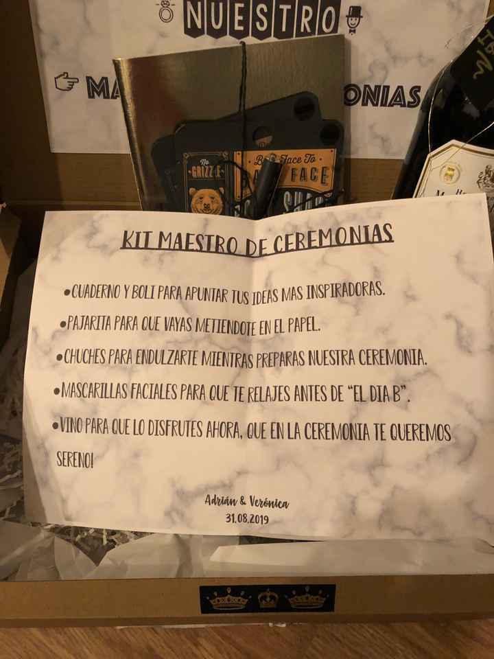 Kits para maestr@s de ceremonia - 4