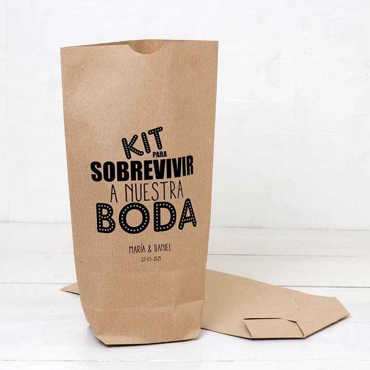 Bolsas kraft para bodas - 7