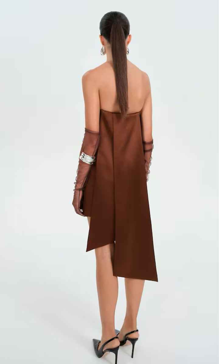 Vestidos lisos de invitada en Mango con descuentos - 2