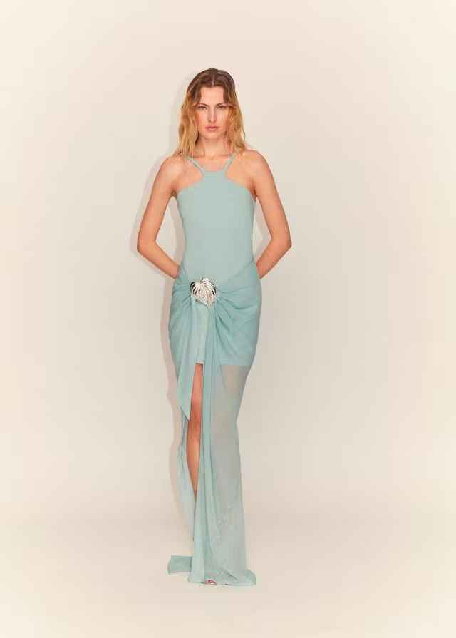 Vestidos lisos de invitada en Mango con descuentos - 8