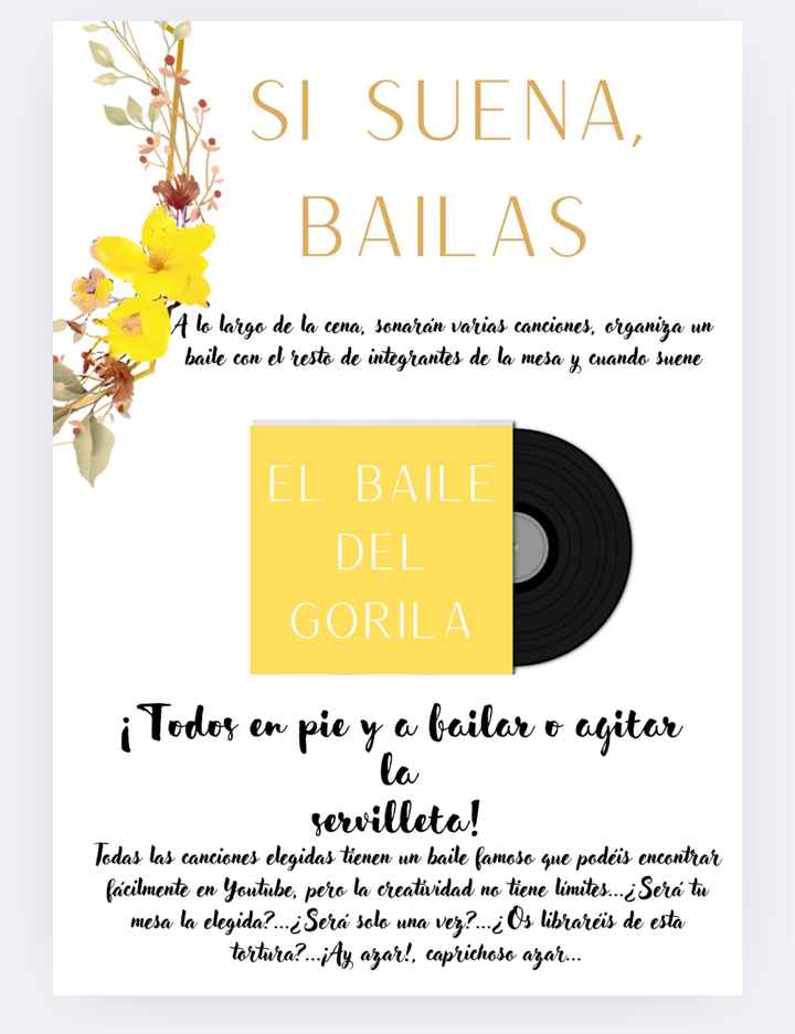 Bingo musical boda - 1