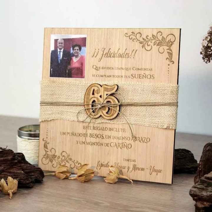 Regalo para aniversario de boda de un familiar - 2