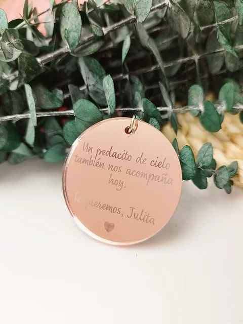 Medalla ramo de novia - 1