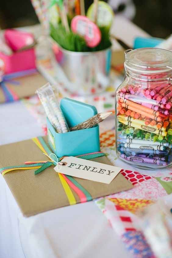 Rincones para niños en las bodas - 10