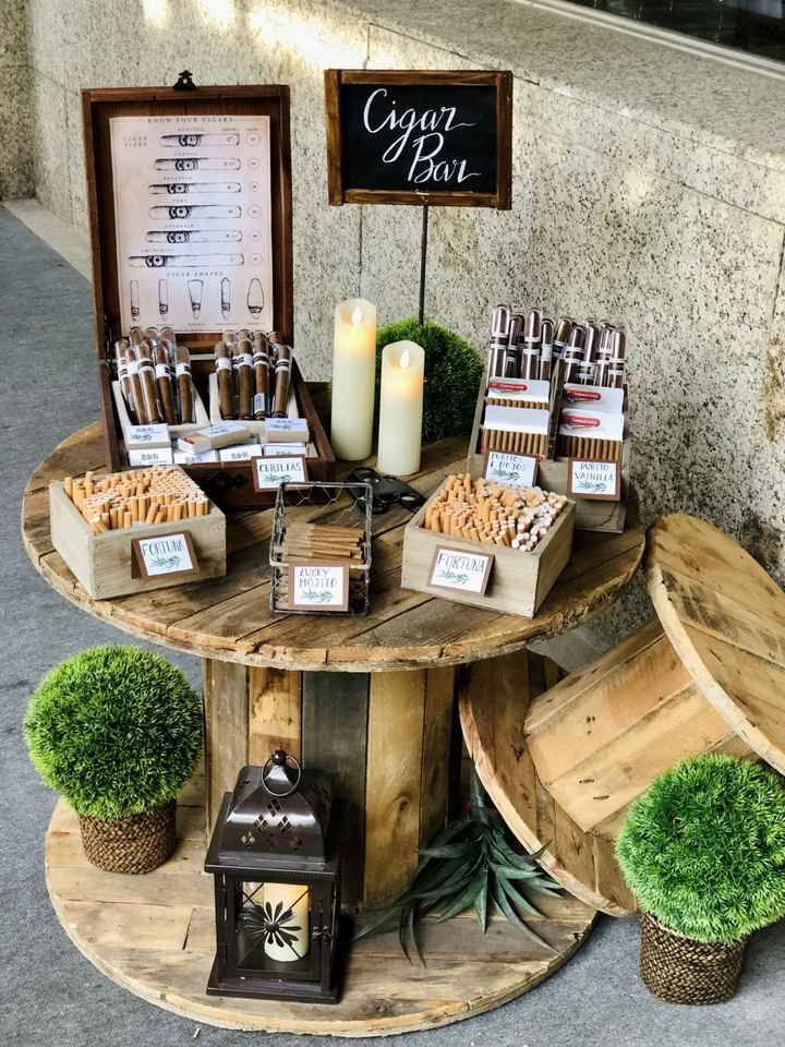 Cigar bar, tiene cabida en tu boda?? - 2