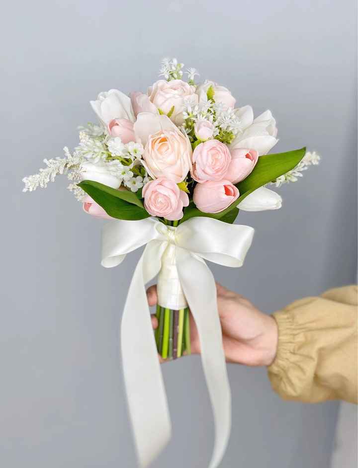 Ramos de novia con tulipanes - 2