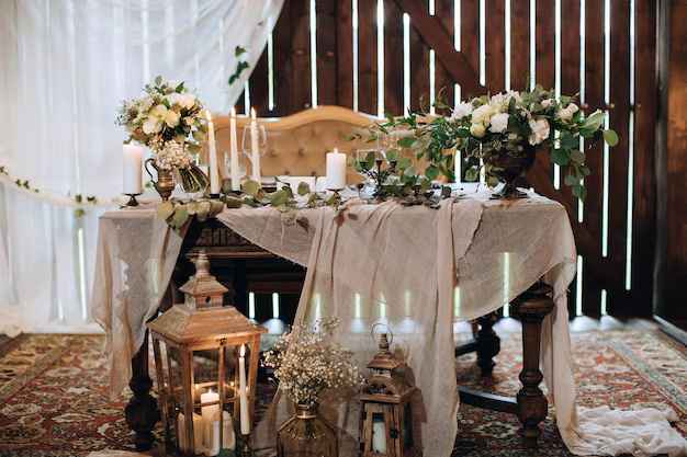Diferentes estilos de mesa nupcial - 2