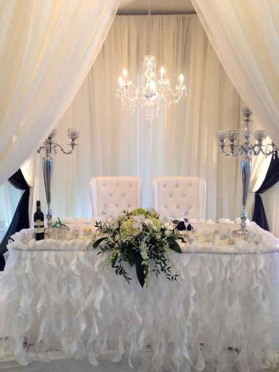 Diferentes estilos de mesa nupcial - 3