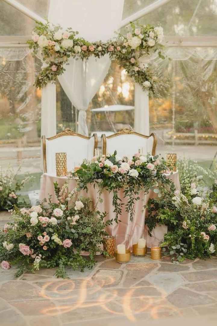 Diferentes estilos de mesa nupcial - 4