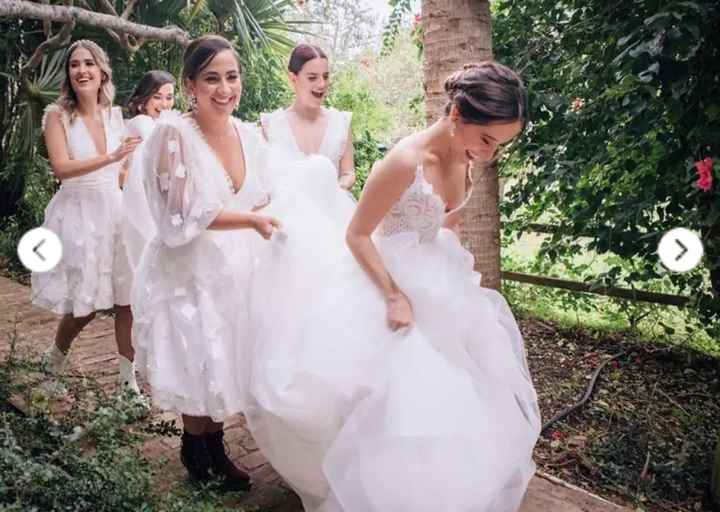 Damas de honor de blanco, os atreveríais? - 1