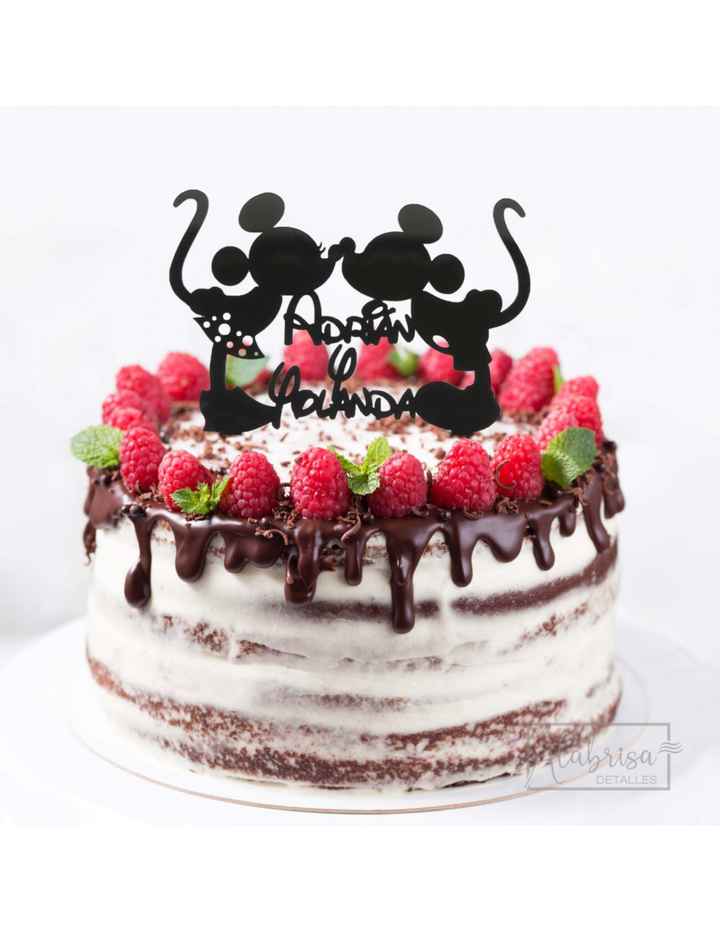 Topper para tarta diferente - 3