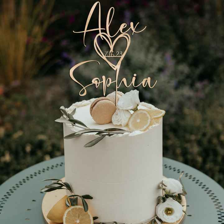 Topper para tarta diferente - 8