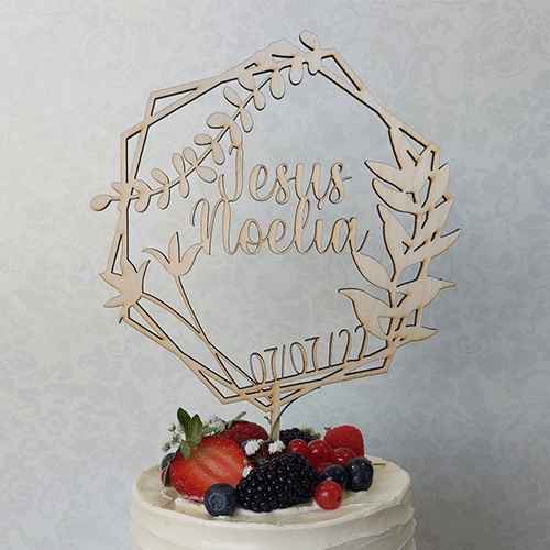 Topper para tarta diferente - 10