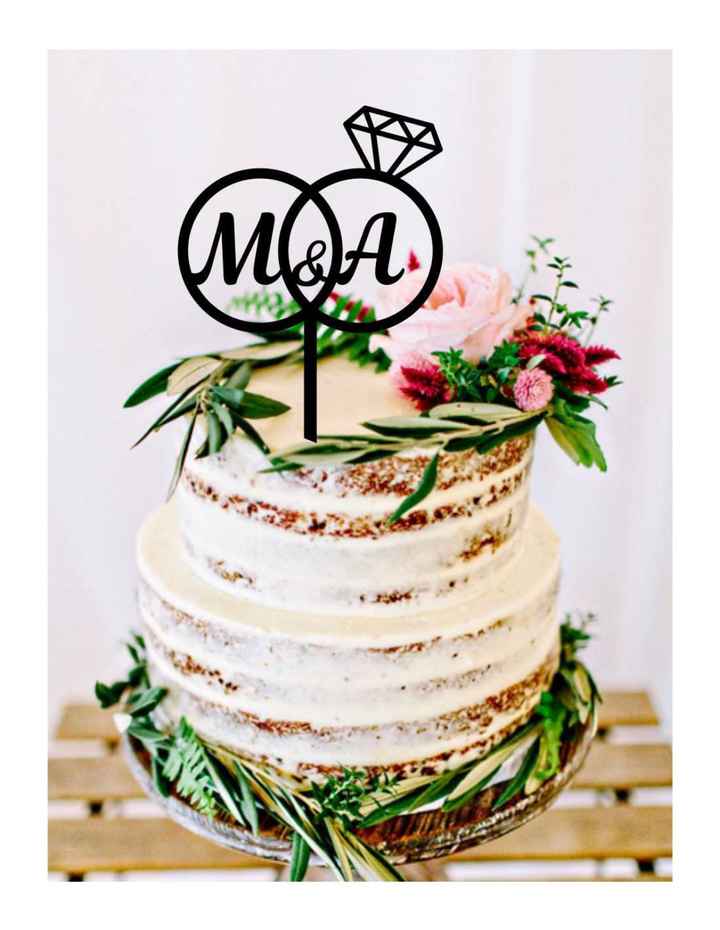 Topper para tarta diferente - 11