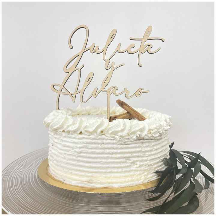 Topper para tarta diferente - 17