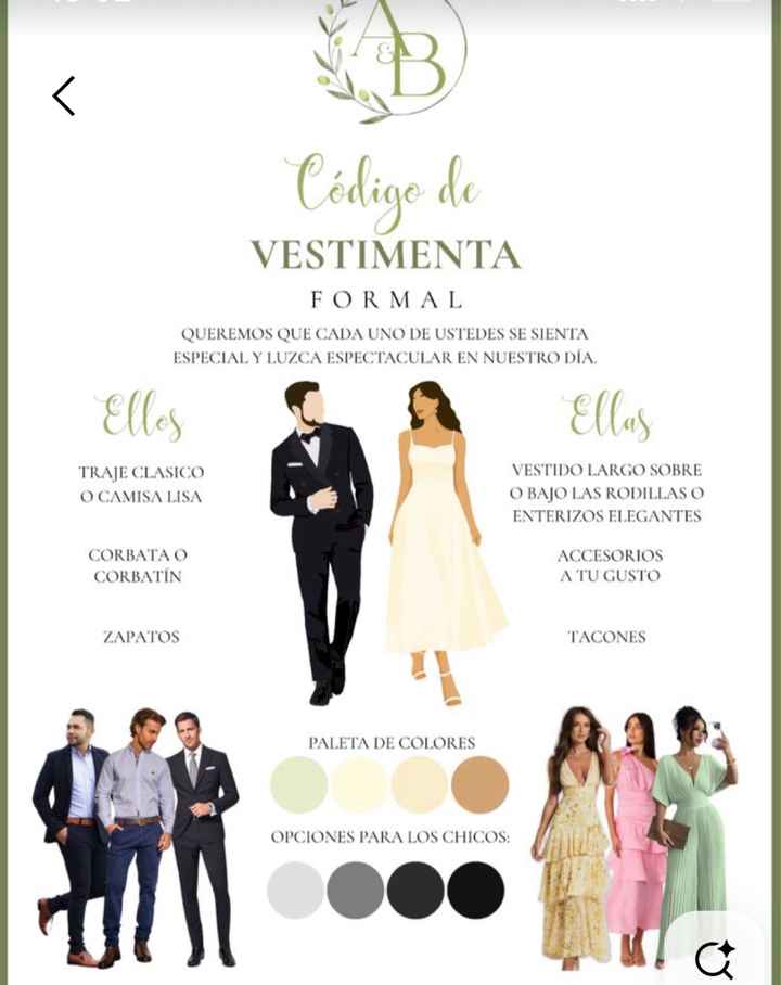Usaréis dreescode en vuestra boda? - 4