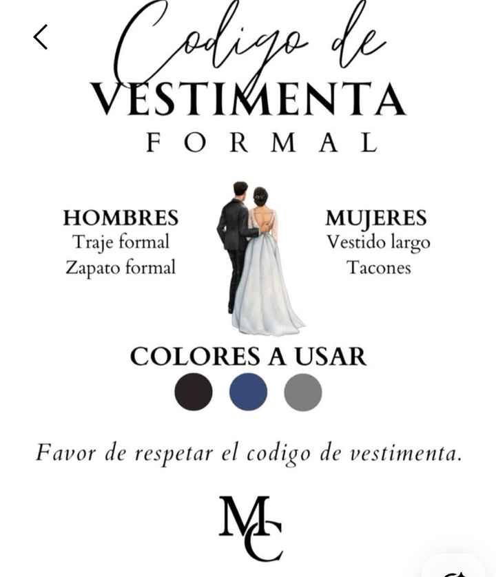 Usaréis dreescode en vuestra boda? - 5